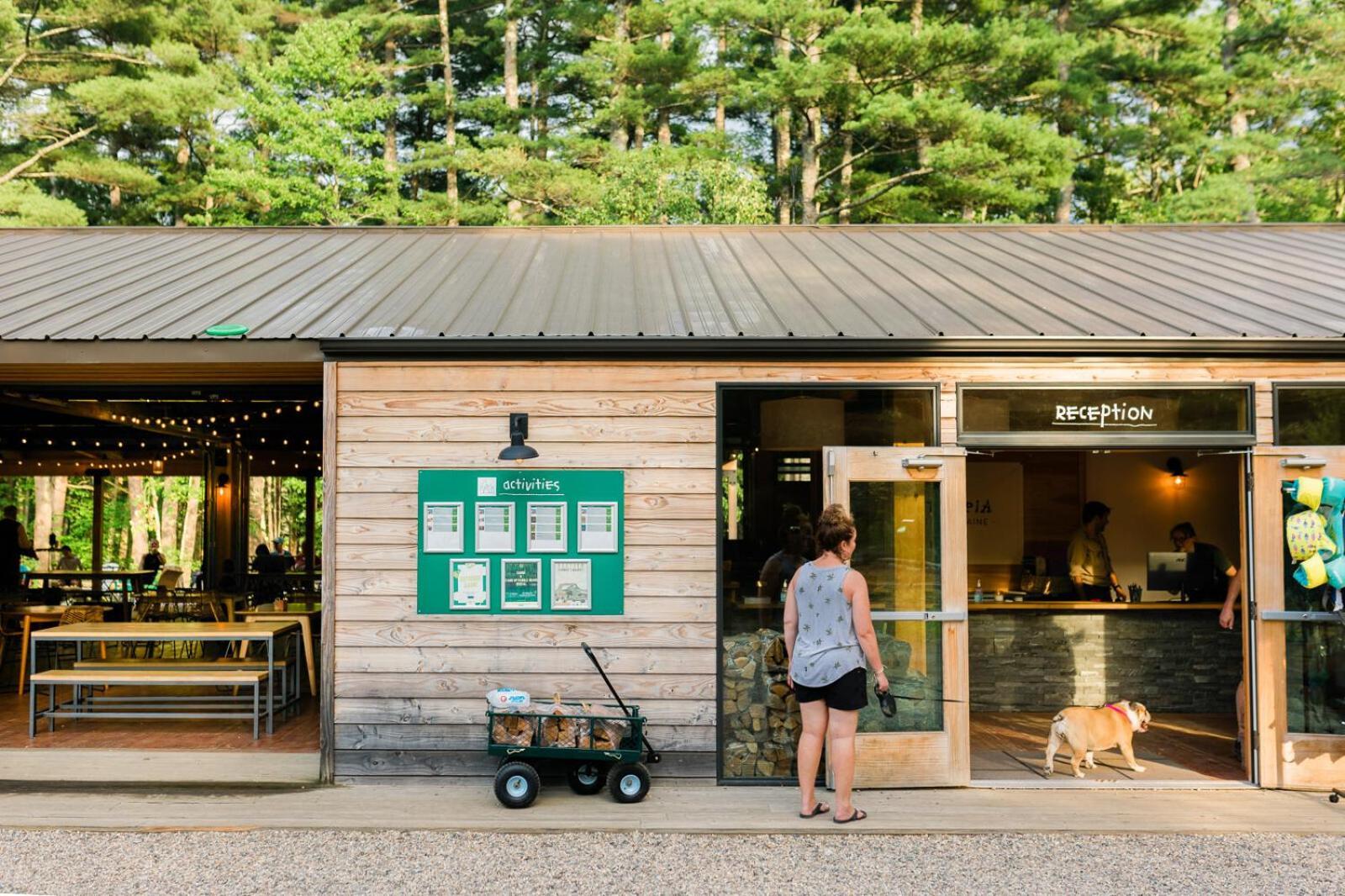 Huttopia Southern Maine Sanford Buitenkant foto