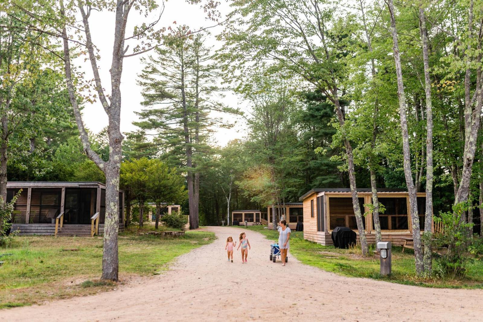 Huttopia Southern Maine Sanford Buitenkant foto