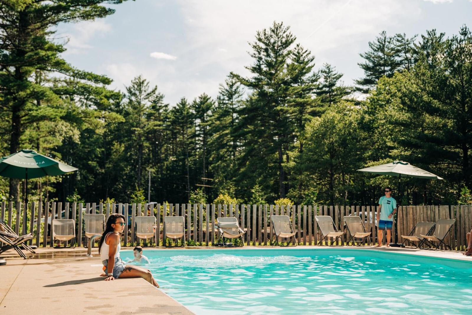 Huttopia Southern Maine Sanford Buitenkant foto